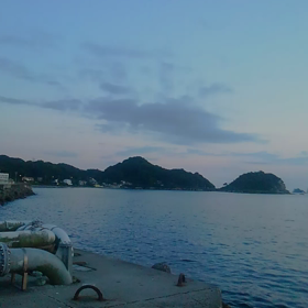 夕焼けの画像