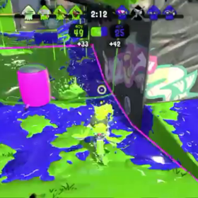 【スプラトゥーン2】スーパーチャクチの範囲、おかしくない？？の画像