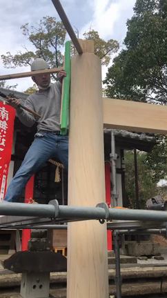 鳥居、建つ。の記事動画