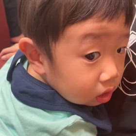 1歳男の子カットの画像