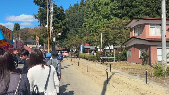 古殿八幡神社例大祭（流鏑馬・宵祭り）に行く・・・の巻26/10/10の記事動画