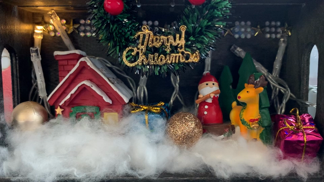 オール百均でクリスマスレクをしましたの記事動画