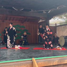 天満宮での振袖着付けショー✨の画像