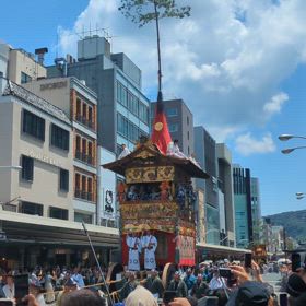 後祭山鉾巡行の北観音山(動画)の画像