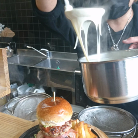 チーズハンバーグの画像