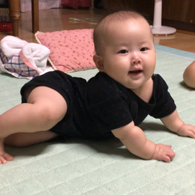自分で座れる♬の画像