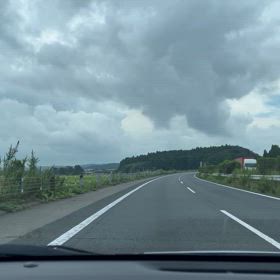 暑い夏の台風 旅の画像