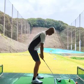 練習ガンバ…小田祥平プロ…の画像