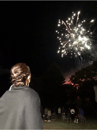 今年最初の花火の記事動画