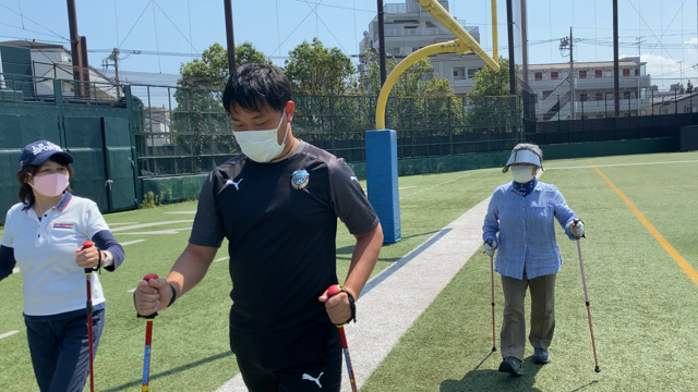 ポールウォーキング＆ツインポール®︎エクササイズ、～世界一おもしろい～かけっこ教室再開!!の記事動画