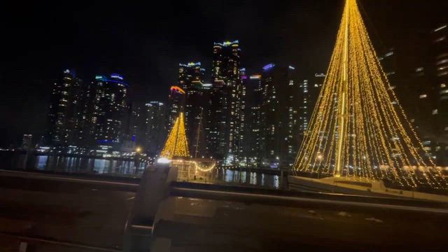 釜山・海雲台の夜景スポット「The Bay 101」への記事動画