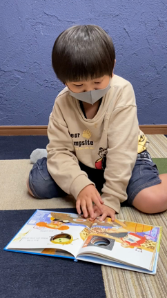 練馬区中野区江古田の子供英語キッズブラウン　英語の絵本を音読しましょう！の記事動画