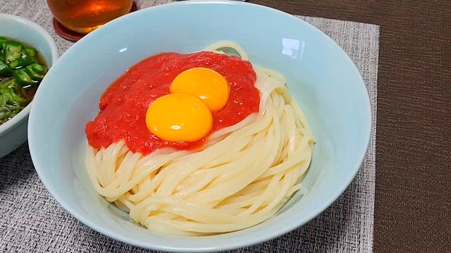 カーボローディング ☆ うどん ♪の記事動画