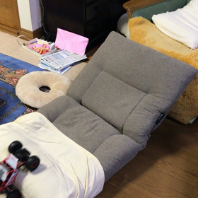 誕生日のラジコンと喉の調子の画像