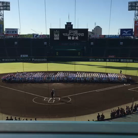 *娘の阪神甲子園球場の記録。(*^^*)*の画像