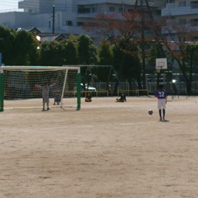 練習試合PK3本目の画像