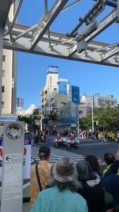 本日は那覇マラソンの記事動画