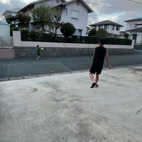 ドッヂボールの特訓の画像