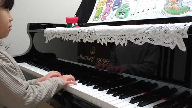 ピアノレッスン始めて４か月５歳さんの成長（レッスン動画あり）♪菊名妙蓮寺TANABE.ピアノ教室の記事動画