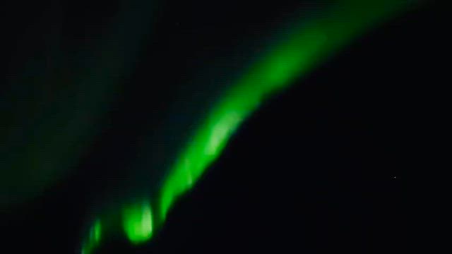フィヨルドクルーズ③オーロラの記事動画