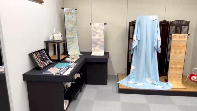 なつめ制作の訪問着の記事動画