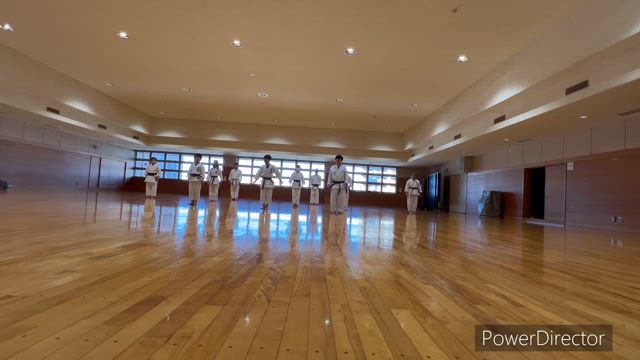 初心者空手道教室第三回目（最終日）の記事動画