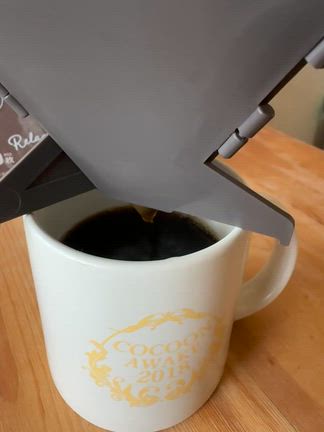 ダイソーの折りたたみコーヒードリッパーでコーヒー入れてみたの記事動画