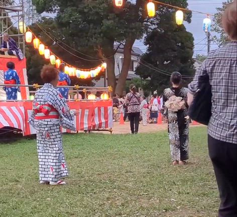 大賀ハスのふるさとで納涼祭の記事動画