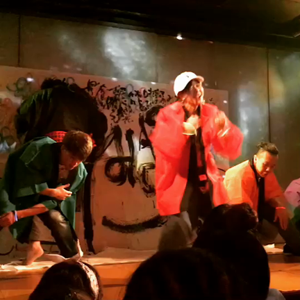 ダンス×書道パフォーマンス！の記事動画