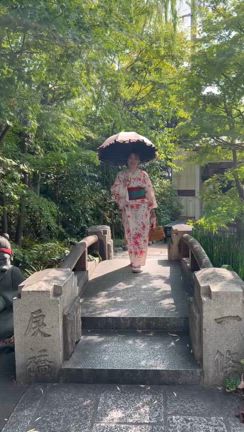 【母娘で浴衣でおでかけの続き♥】清明神社でパワーチャージ♡の記事動画