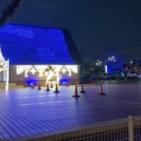 ニューウェルシティ出雲…流れるイルミネーションの画像