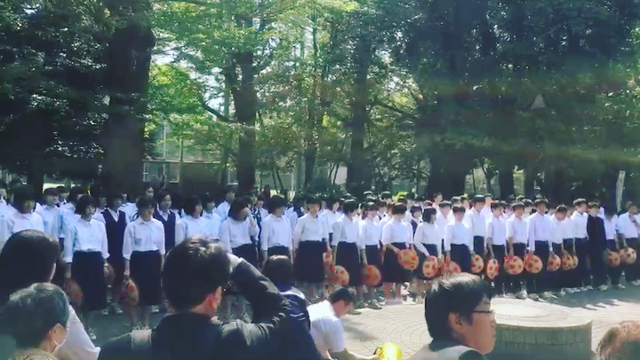 快晴の上野公園で歌うおいでよ寒河江♪の記事動画