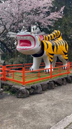 信貴山の朝護孫子寺の記事動画