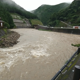 念願の雨の画像