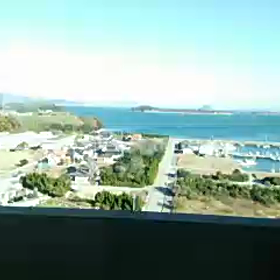 瀬戸大橋を渡っています。の画像