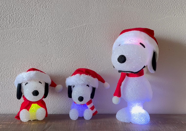 スヌーピークリスマスライト♪の記事動画