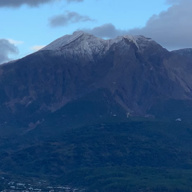 ❄️初冠雪の画像