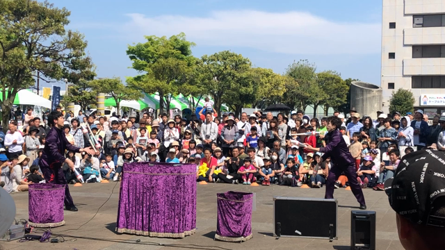 ひたち国際大道芸2019に行ってきました♪の記事動画