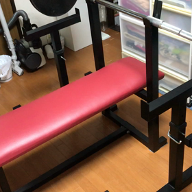 ベンチ120kgの画像