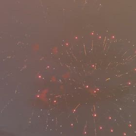 ハーフタイム花火の画像