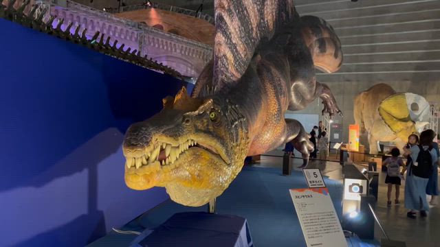 巨大恐竜展に行ってきた！の記事動画