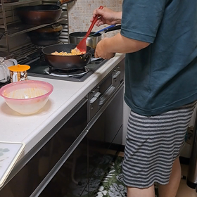 男飯(笑)の画像