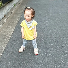 お外で歩く！の画像