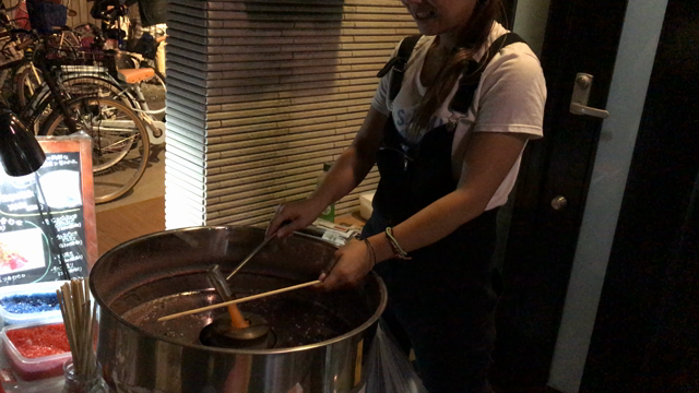 今年最後の夜市の記事動画