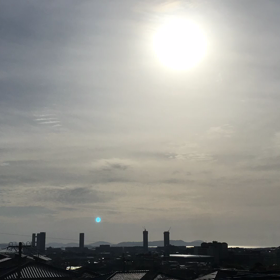 今日の福岡市夕景タイムラプスの画像