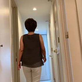 術後7週間目の歩く姿勢の動画　の画像