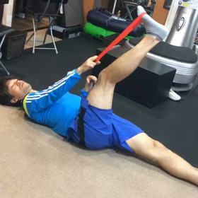 腰痛予防　寝ながらできるストレッチの紹介です！の画像
