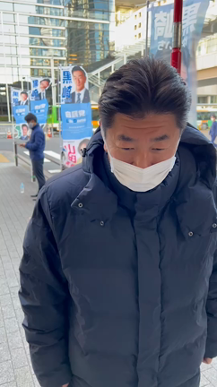 水曜恒例の駅頭活動は、年内は本日が最後となりましたの記事動画