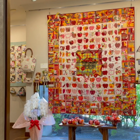 個展二日目の画像