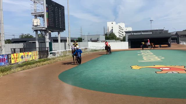 名古屋競馬場へ行きました、その１☆の記事動画